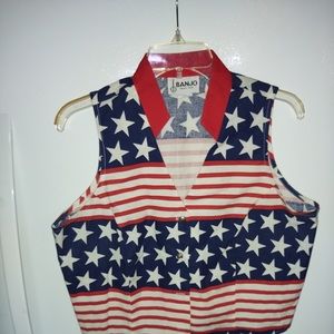 Banjo western blouse XL New